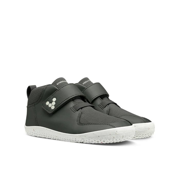 Chaussures d'école Vivobarefoot Primus Bootie II All Weather Enfant - Noir BXU052961